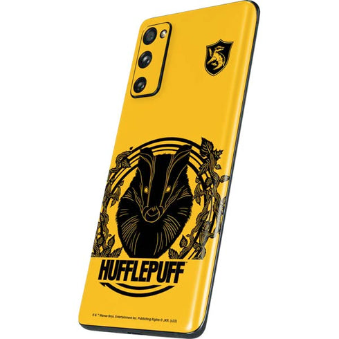Wizarding Worlds Harry Potter Hufflepuff Illustration Galaxy S20 Fan Edition Skin